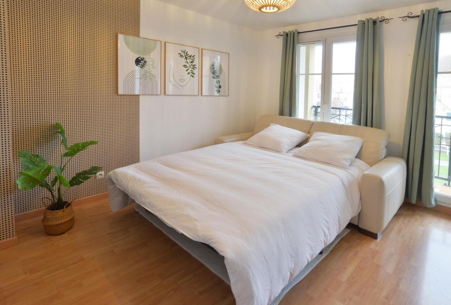Sesame Duplex Disneyland Paris Netflix 6 Personnes Et 1 Bebe Avec Parking Διαμέρισμα Bailly-Romainvilliers Εξωτερικό φωτογραφία